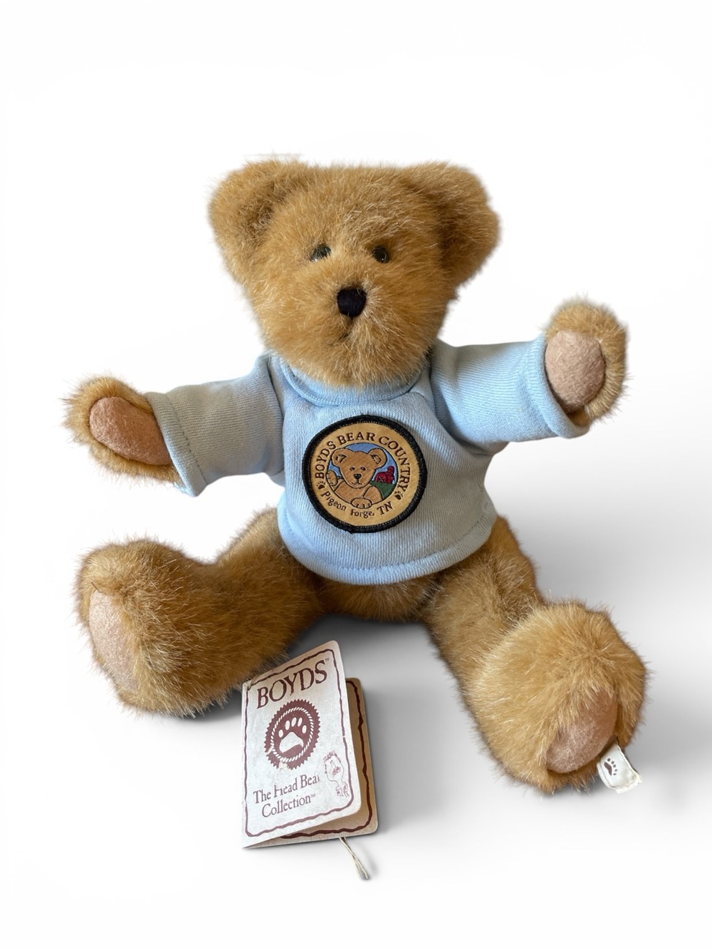 Boyds Bears P.F. Beanster Plush Teddy Bear with Tag The Head Bear Collection